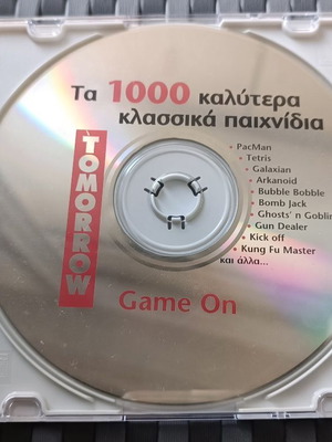 Tomorrow CD-ROM 1000 Games used, retro collection