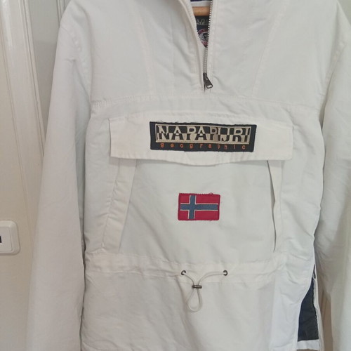 Napapijri white jacket size S like new unisex