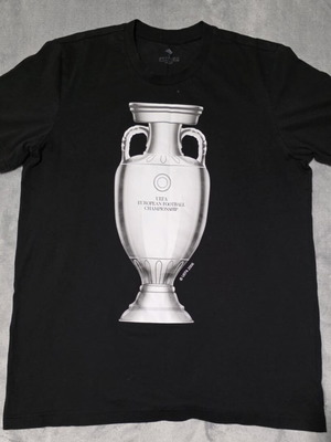 Adidas T-Shirt UEFA Trophy EURO 2020 black, like new, size L