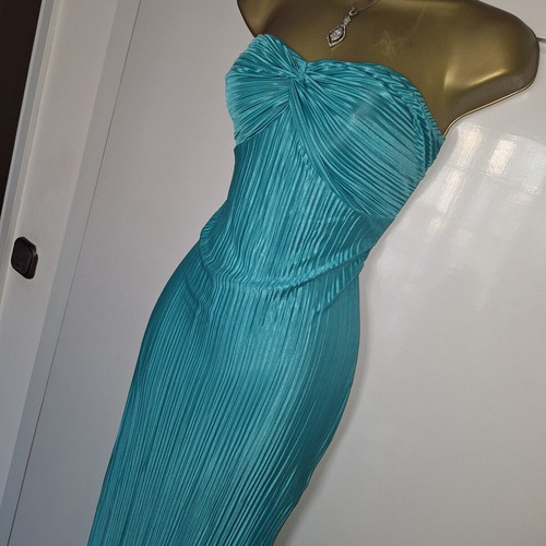 Turquoise Blue Maxi Summer Dress Shein, Size Large, New