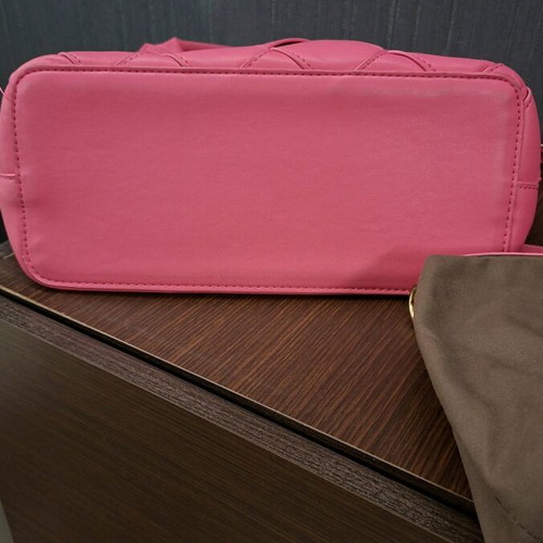 Celestino handbag like new, fuchsia color with detachable inner pouch