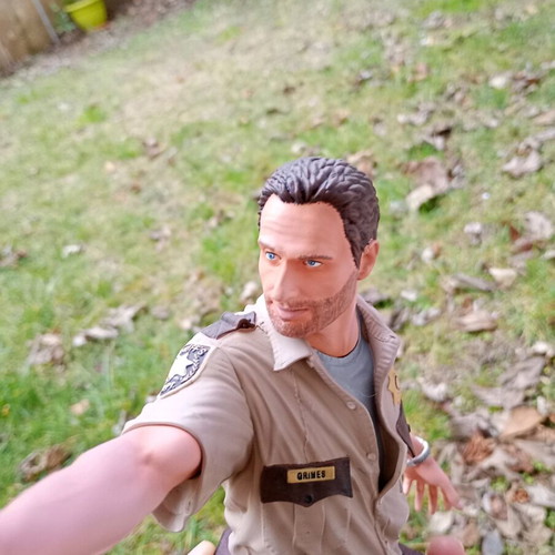 The Walking Dead Rick Grimes Bust like new, Limited Edition