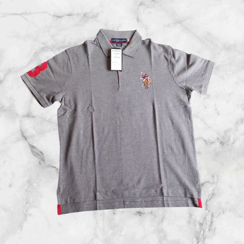 U.S. Polo Assn. Polo grey size L new with tags