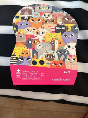 Puzzle lots of cats 72 κομμάτια μεταχειρισμένο της Crocodile Creek