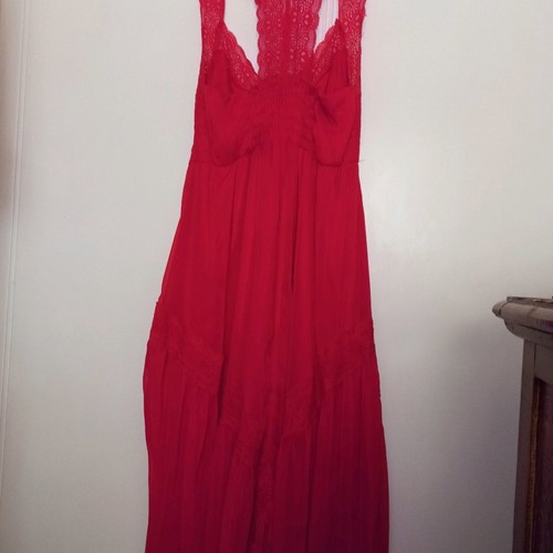 Mat Fashion dress red like new, summer style, plus size XL