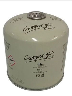 Camper Gas Valve 500gr canister new