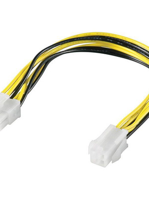 Goobay 51358 CPU Power Adapter 4-pin to 8-pin EPS 0.2m