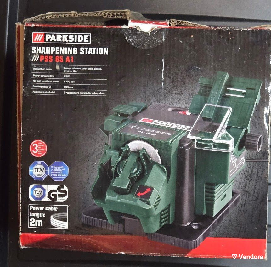 ParksidePSS65A1sharpeningstationlikenew,65W