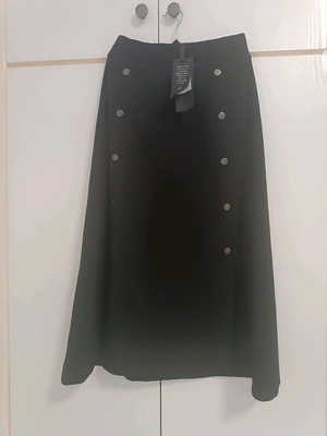 Passenger skirt new, A-line, size M, black
