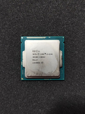 Intel i3-4330 SR1NM 3.50GHz Socket 1150 processor used