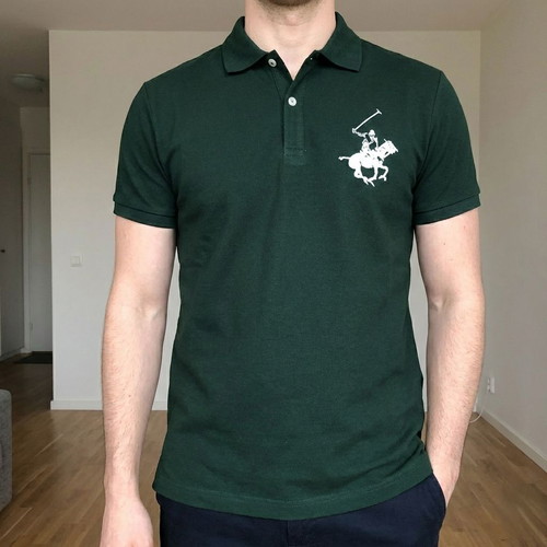 Beverly Hills Polo Club Men's Polo Dark Green (M) – New with tag