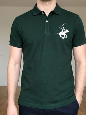Beverly Hills Polo Club Men's Polo Dark Green (M) – New with tag