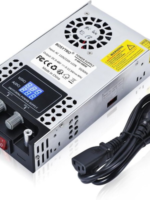 Bosytro Adjustable Laboratory Power Supply 0-48V 12.5A 600W SMPS