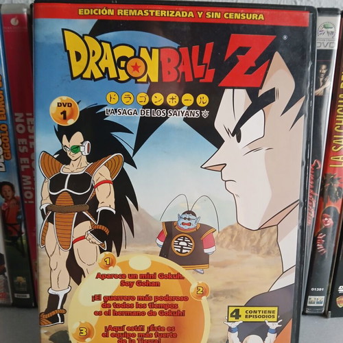 Dragon Ball Z La Saga de los Saiyans DVD