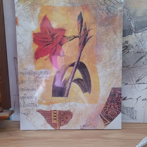 Wood Poster new, 37x27 cm