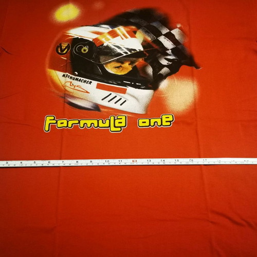 Michael Schumacher red t-shirt new, size XXL