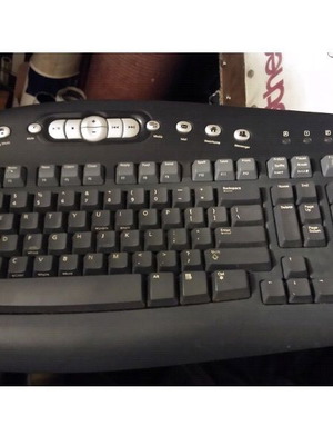 Microsoft Multimedia Keyboard 1.0a μεταχειρισμένο πληκτρολόγιο υπολογιστή PS/2