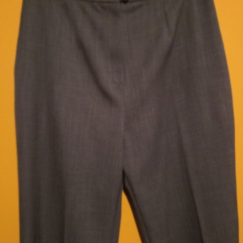 George Essentials pants UK 14 EUR 42, like new, grey with subtle white lines