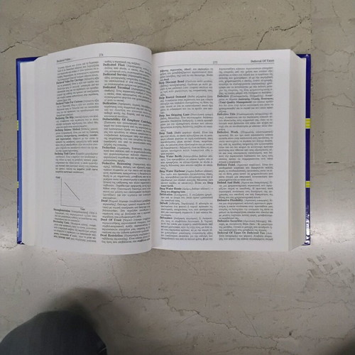 Dictionary of Modern Economy English-Greek and Greek-English new, hardcover