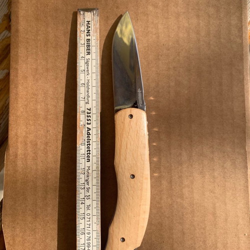 Haller folding knife with blade lock like new