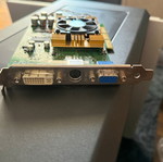 Asus Nvidia GeForce 4 MX440-8X (V9180) 128mb video card GPU with artifacts, defective