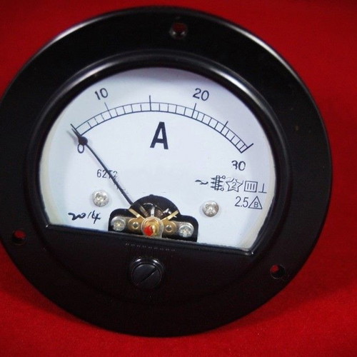 AC current meter antique analog ammeter 0-30A new
