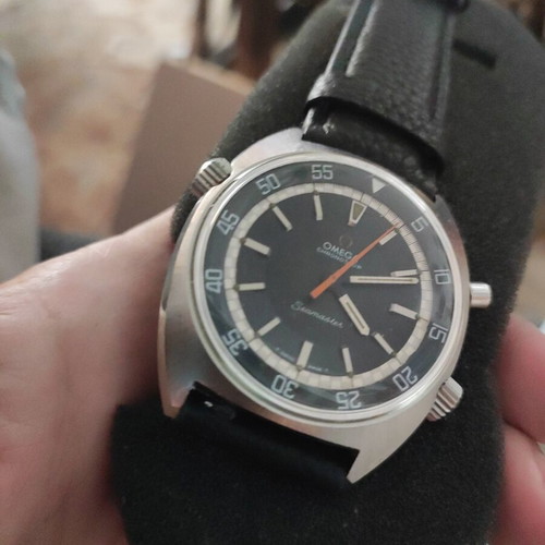 Omega Seamaster Chronostop wristwatch with manual 865 movement