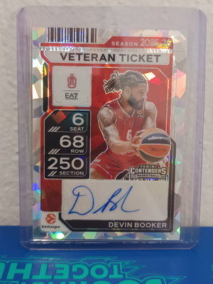 Panini Contenders Euroleague 25-26 Devin Booker αυτόγραφο /23 σαν καινούργιο