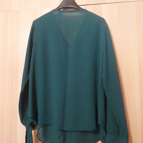 Women's blouse like new, green, size L