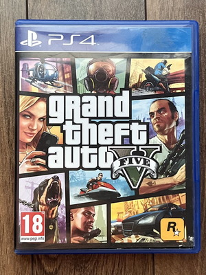 GTA 5 PlayStation 4 game