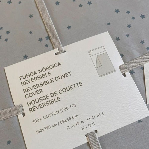 Zara Home duvet cover 1.50x2.20 with stars