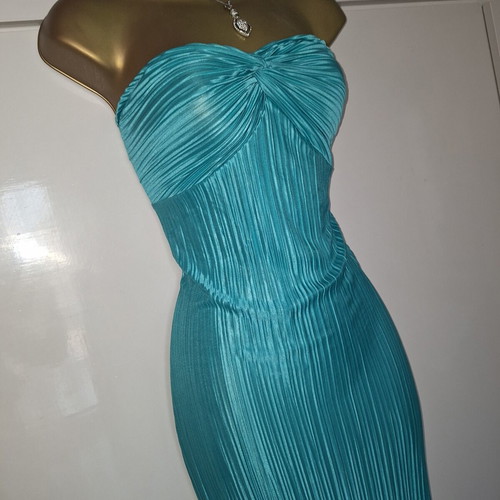 Turquoise Blue Maxi Summer Dress Shein, Size Large, New