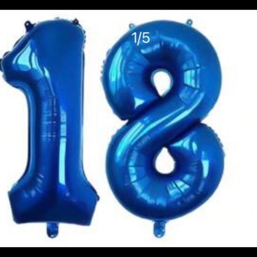 Balloons number 18 new