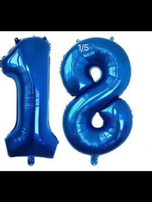 Balloons number 18 new