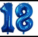 Balloons number 18 new