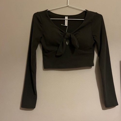 A-Style long sleeve women's blouse black new one size