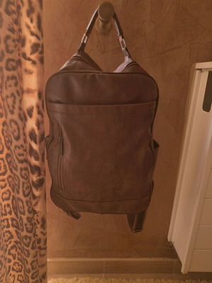 Mcan Backpack leather new brown 50 lt
