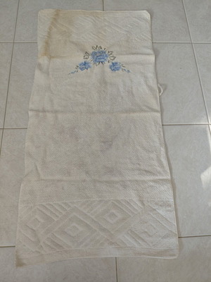 Small towel used