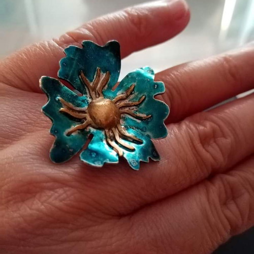 Handmade silver ring new