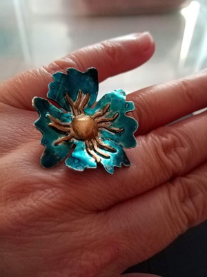 Handmade silver ring new