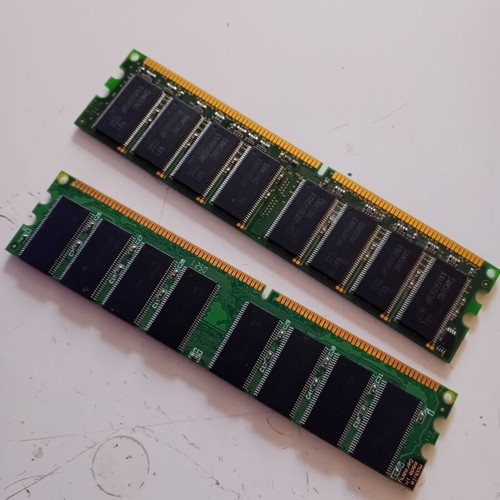 DDR1 Memory 512MB used, pack of 2 modules