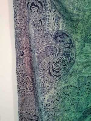 Scarf like new, multicolored