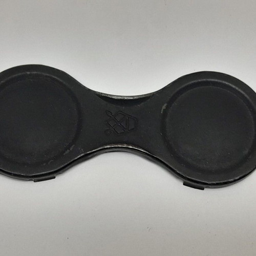 Lubitel lens cap used, metal with logo for Lubitel 2 camera