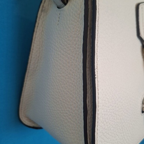 Furla leather bag like new, ivory with gold details