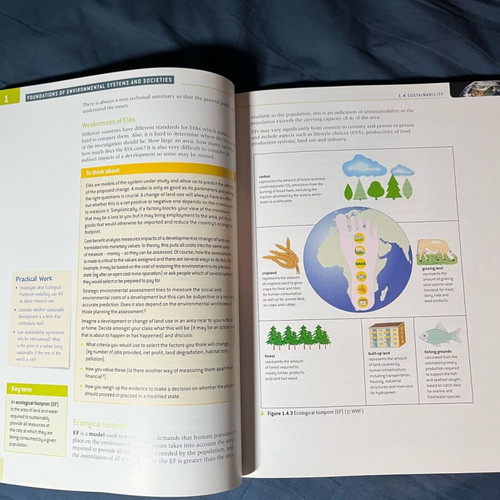 IB Book Environmental Systems and Societies Like New
