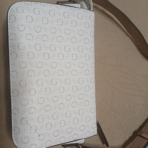 Guess shoulder bag, beige, A.L.E.