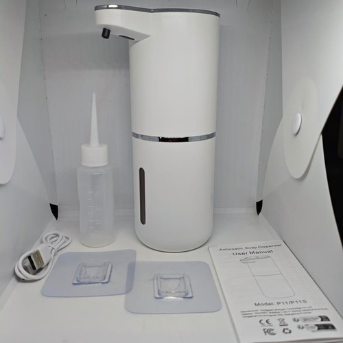 Automatic Touchless Soap Dispenser P11/P11S like new, white minimal design