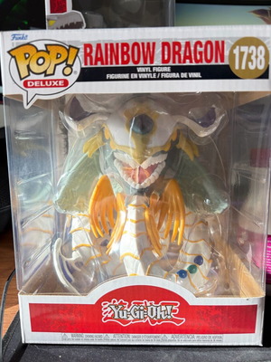 Rainbow Dragon Funko Pop like new, Yugioh