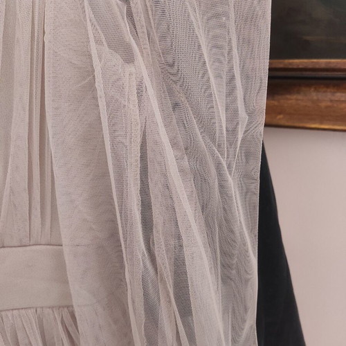 Tulle dress new, beige, size M, New Collection