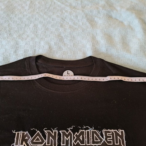 Iron Maiden Run For Your Lives 2025 μπλούζα καινούργια, μαύρο, μέγεθος L